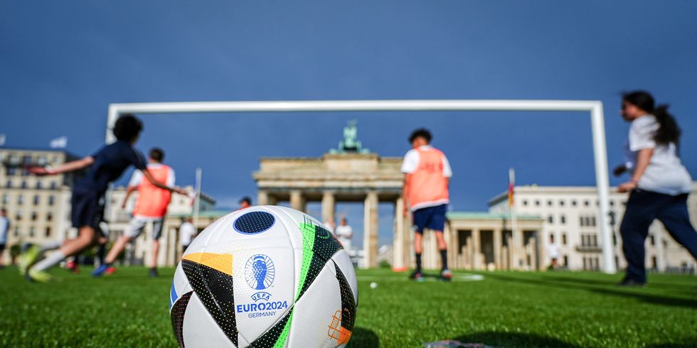 Fußball-EM - Brandenburger Tor