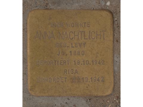 Stolperstein Anna Nachtlicht