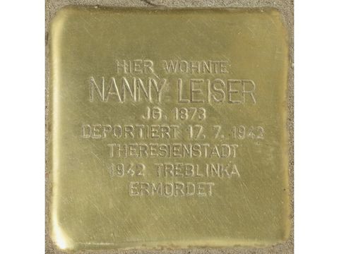 Stolperstein Nanny Leiser