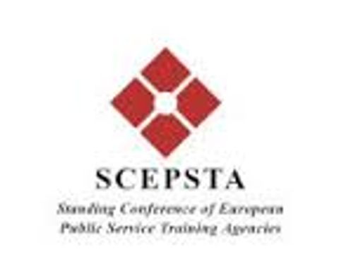 Logo der SCEPSTA (Standing Conference of European Public Service Training Agencies) 