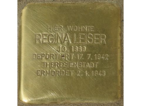 Stolperstein Regina Leiser