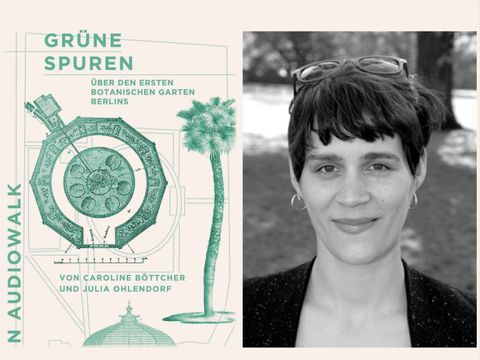 Caroline Böttcher und Buchcover