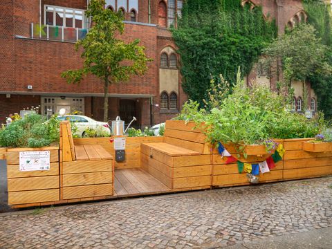 Parklet im Sprengelkiez