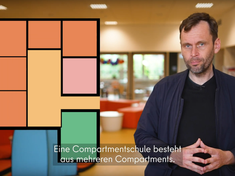 Staatssekretär Dr. Kühne erklärt Compartmentschule 