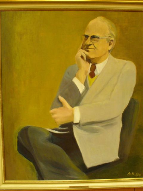 Heribert Baumann (CDU), 1971-1979, Portrait von A.K. 1984