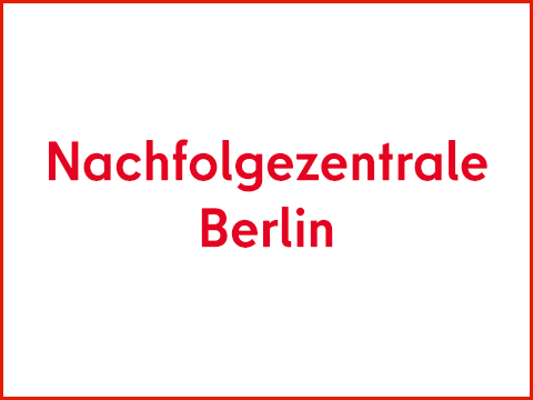 Schriftzug Nachfolgezentrale Berlin