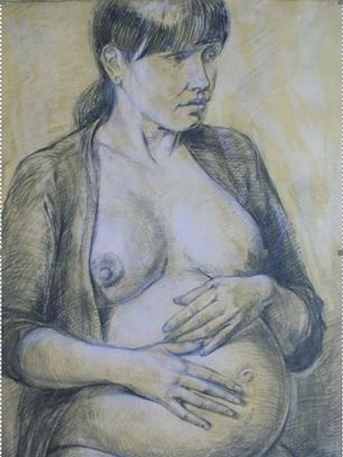 Bildvergrößerung: Bild einer schwangeren Frau