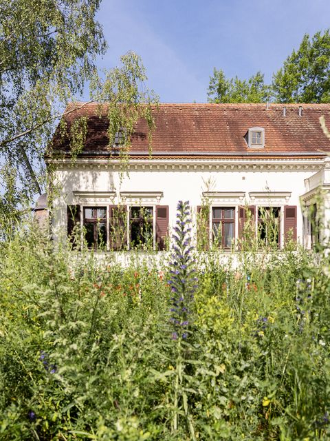 Müllerhaus vom Garten aus fotografiert