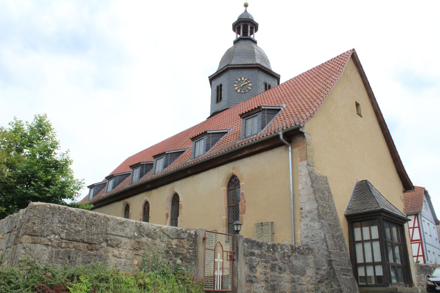 Barockes Schmuckstück des Ortes: Evangelische Kirche Nentershausen