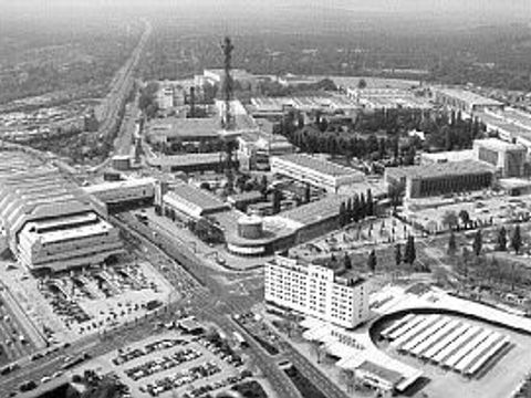 Messegelände 1991, Foto: Klaus Lehnartz, Landesarchiv Berlin