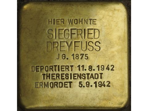 Stolperstein Siegfried Dreyfuss