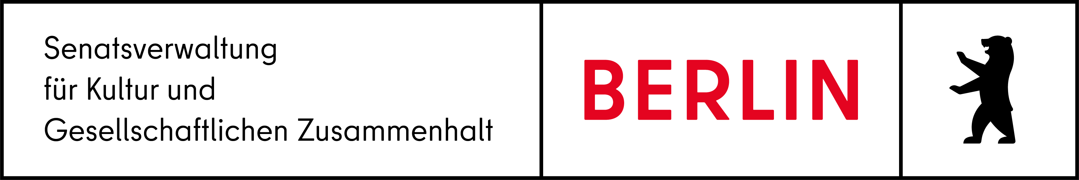 Logo für Senatsverwaltung für Kultur und Gesellschaftlichen Zusammenhalt