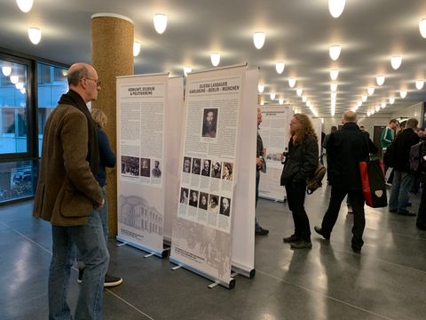 Eröffnung der Ausstellung zu Gustav Landauer