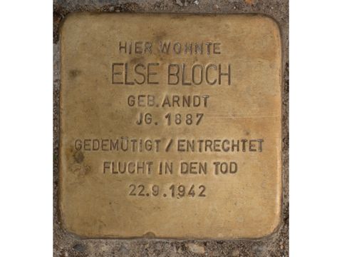 Stolperstein Else Bloch