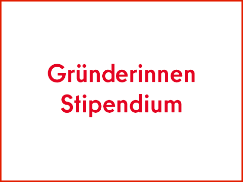 Logo GründerinnenStipendium