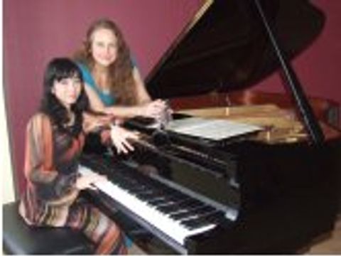 Bildvergrößerung: Susanne Ehrhardt an der Klarinette und Naoko Fukomoto am Klavier