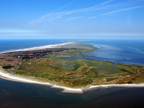 Luftaufnahme Insel Spiekeroog