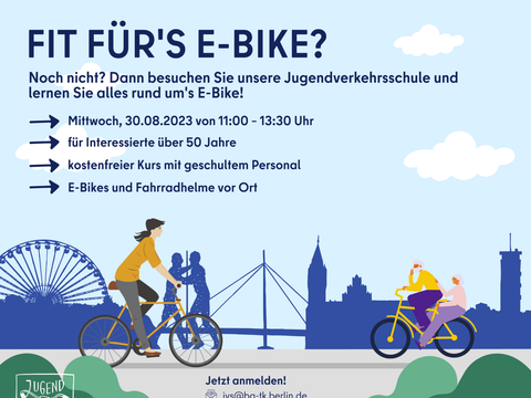 Bildvergrößerung: Fit für's E-Bike? Im August 