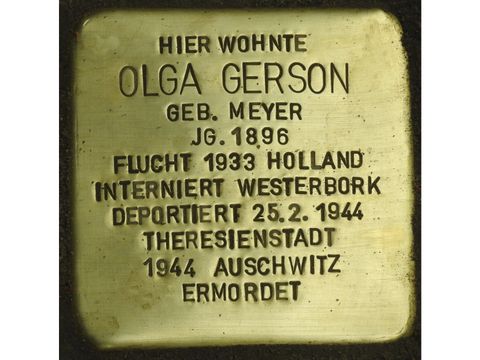 Stolperstein Olga Gerson