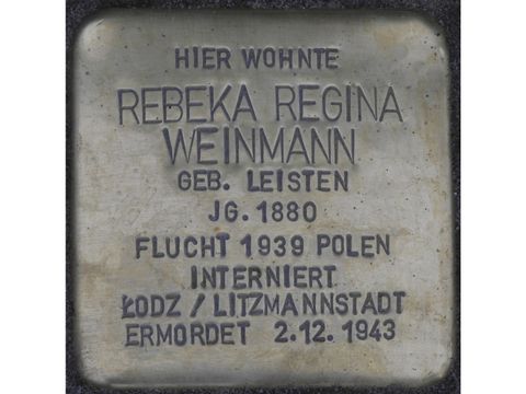 Stolperstein Rebeka Regina Weinmann