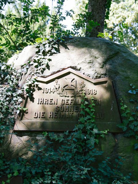 Bildvergrößerung: Denkmal Gefallene Erster Weltkrieg