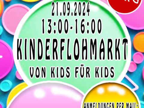 Bildvergrößerung: Kinder Flohmarkt Flyer