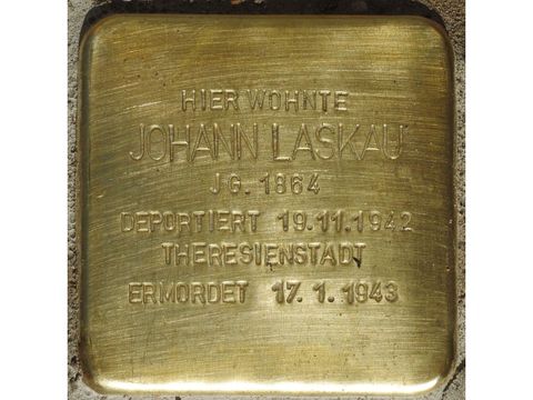 Stolperstein Johann Laskau