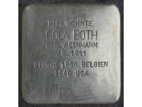 Stolperstein Sola Both