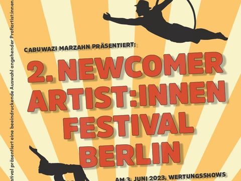 Plakat Cabuwazi Newcomer Festival 2023