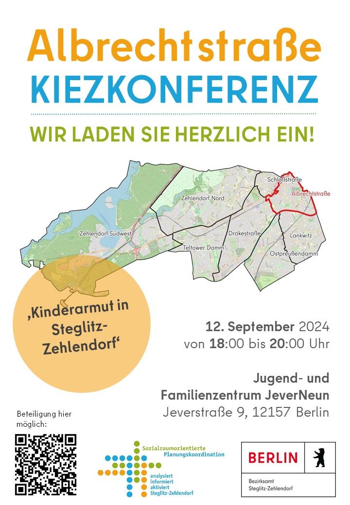 Bildvergrößerung: Fyler für die Kiezkonferenz in der Bezirksregion Albrechstraße (12.09.2024)