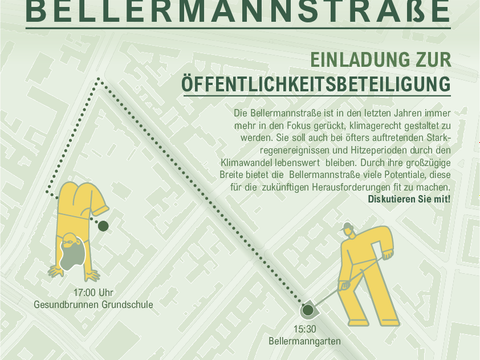 Einladung Klimaangepasste Bellermannstraße