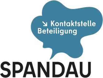 Logo der Kontaktstelle Beteiligung in Blau