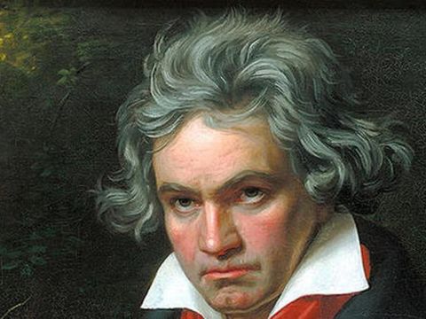 Porträt von Ludwig van Beethoven