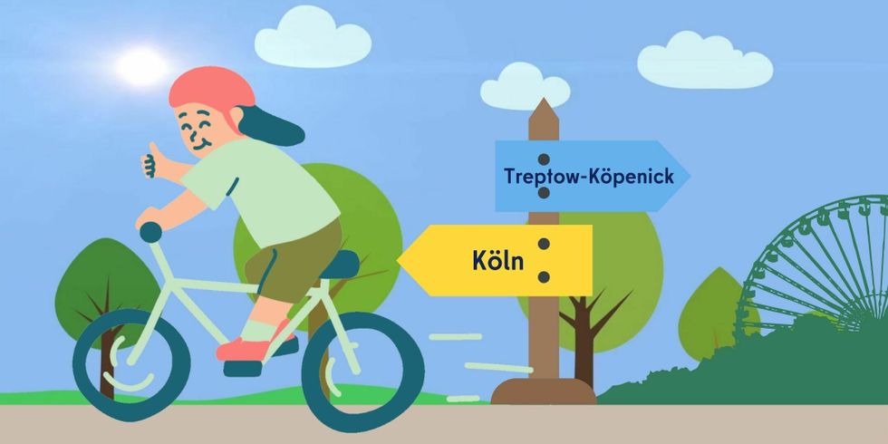 Mit dem Rad von Treptow-Köpenick nach Köln