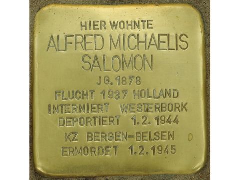 Alfred Michaelis Salomom - Aßmannshauser Straße 10a