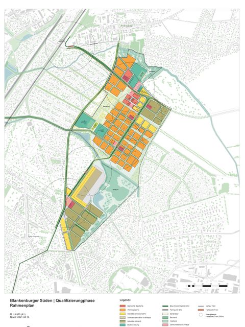 städtebaulicher Rahmenplan Blankenburger Süden