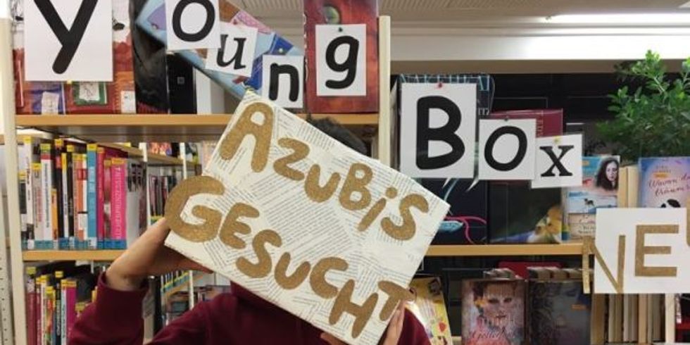 Azubi-Tag in der Bezirkszentralbibliothek Mark Twain