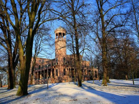 Schloss Biesdorf im Winter
