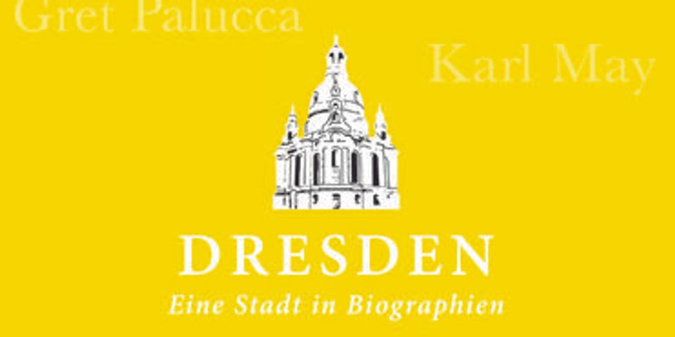 Buchcover Dresden mit Frauenkirche