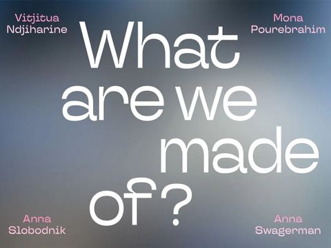 »What are we made of?« – Vitjitua Ndjiharine, Mona Pourebrahim, Anna Slobodnik, Anna Swagerman