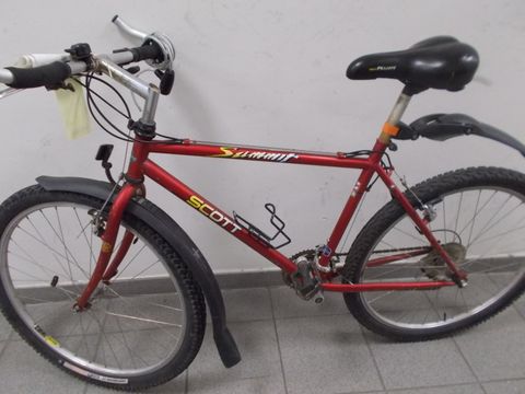 Rotes Rennrad