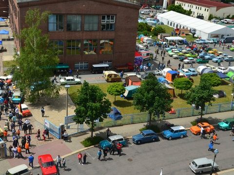 Schnappschuss vom Internationalen Trabi-Treffen im Sommer 2017