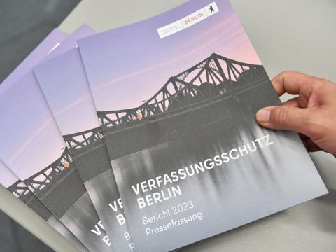 Vorstellung Berliner Verfassungsschutzbericht 2023