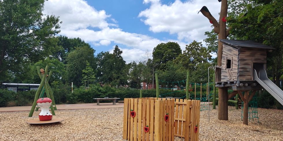 Spielplatz Königsheideweg Spielbereich