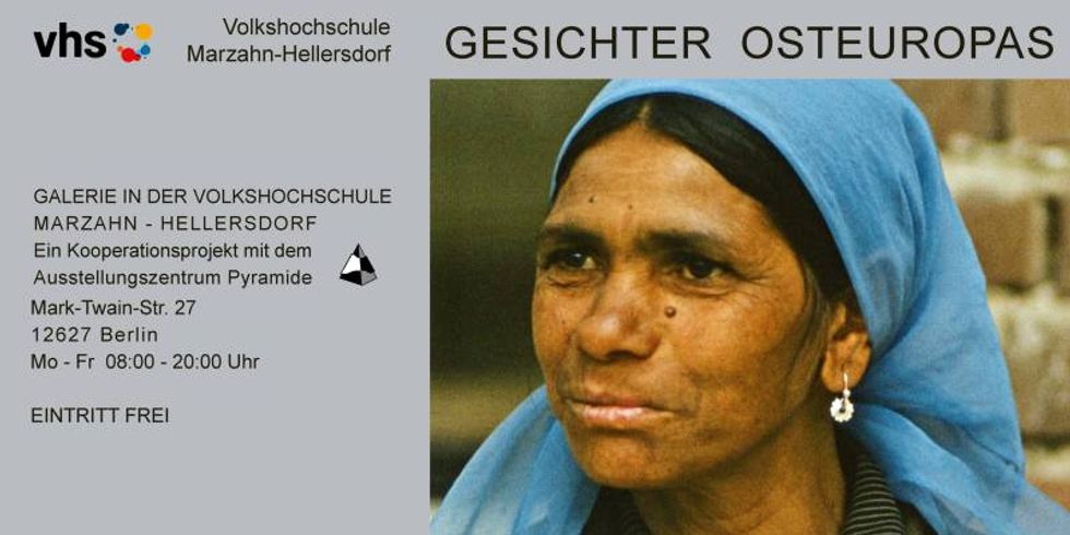 Fotoausstellung "Gesichter Osteuropas" von Jürgen Schöne in der VHS Hellersdorf