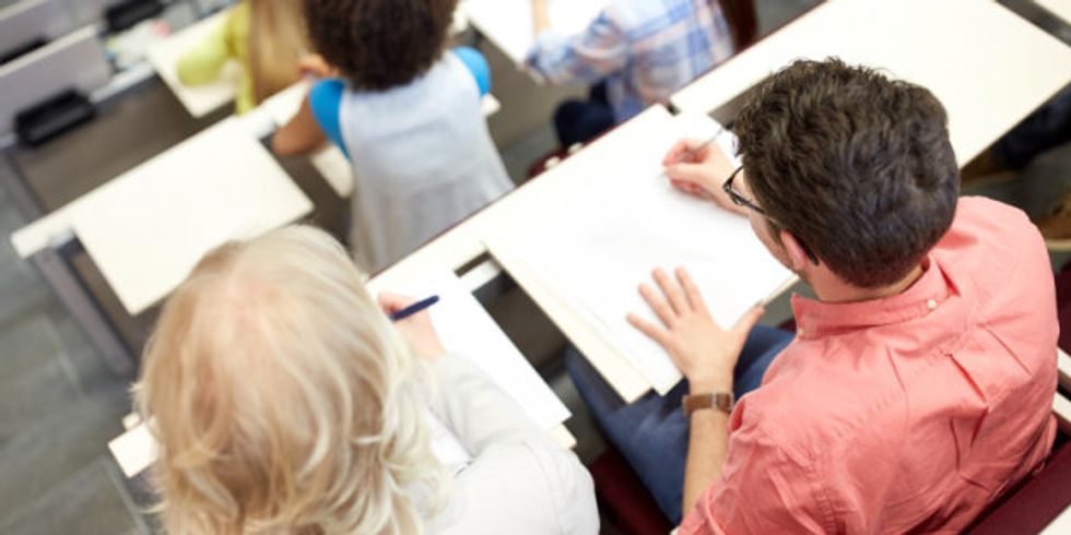 Studierende im Hörsaal