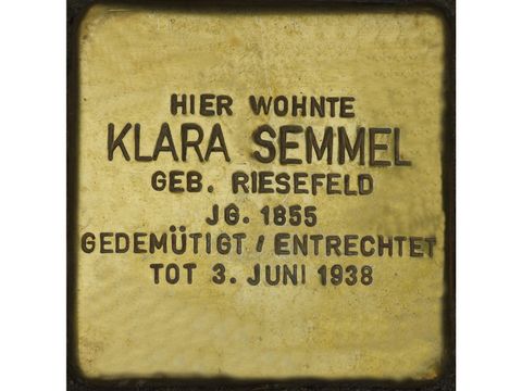 Klara Semmel - Badensche Straße 42