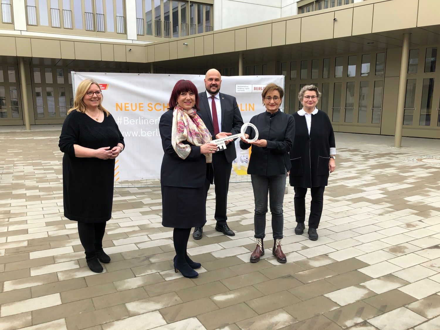 Wolfgang-Borchert-Schule Eröffnung Erweiterungsbau Spandau 001