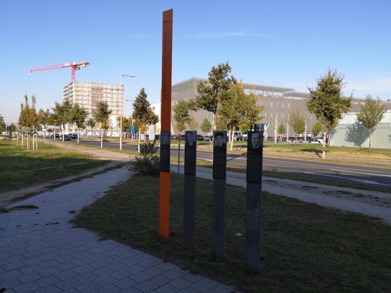 Gedenktafeln der Gedenkstätte Berliner Mauer, Berger, Kollender, Sahmland