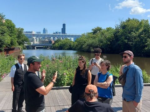 Urban-Gardening-Delegation in Chicago